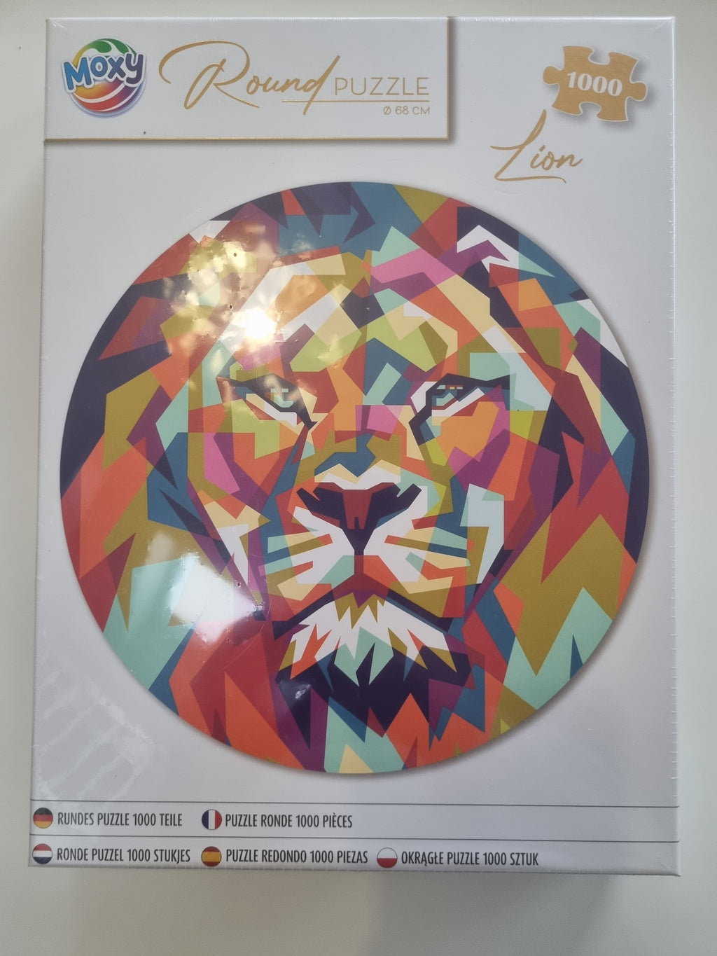 Den alternative mandelgave - 1000 brikker puslespil, Løve