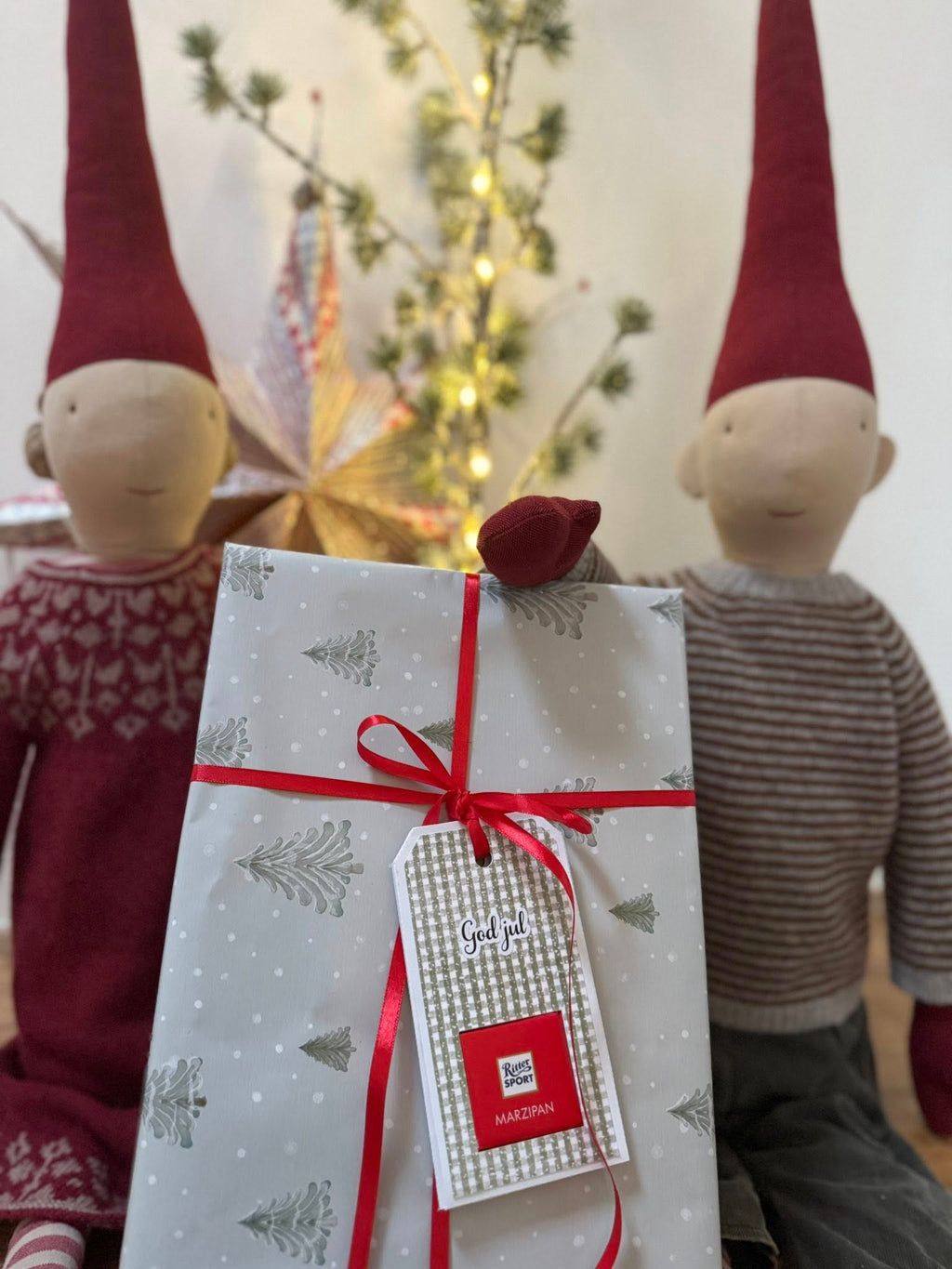 Til og fra kort med chokolade (sælges kun til forudbestilling)